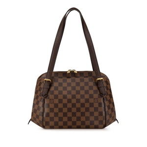 LOUIS VUITTON Brown Damier Leather Bag